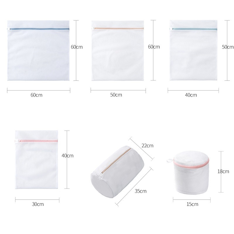 Custom mesh laundry bag washing foldable,hotel delicate sorter cotton wash cloth laundry bag bra