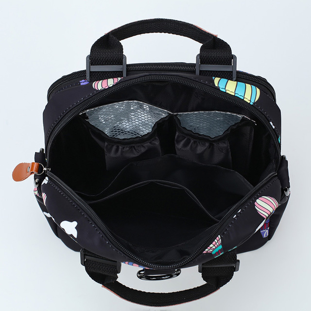 Waterproof Sublimation Hanging Baby Diaper Bag 3 in 1,diaper bag backpack with portable changing pad,designer diaper bags usa