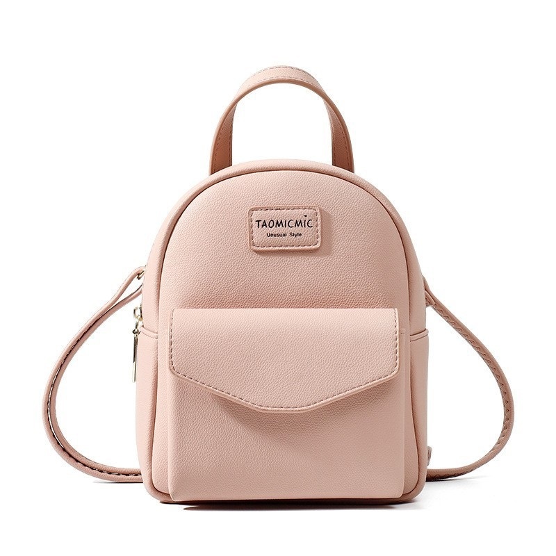 Korean style luxury girls mini backpack,handbags women mini fancy backpack,cute pu leather pink mini female backpack