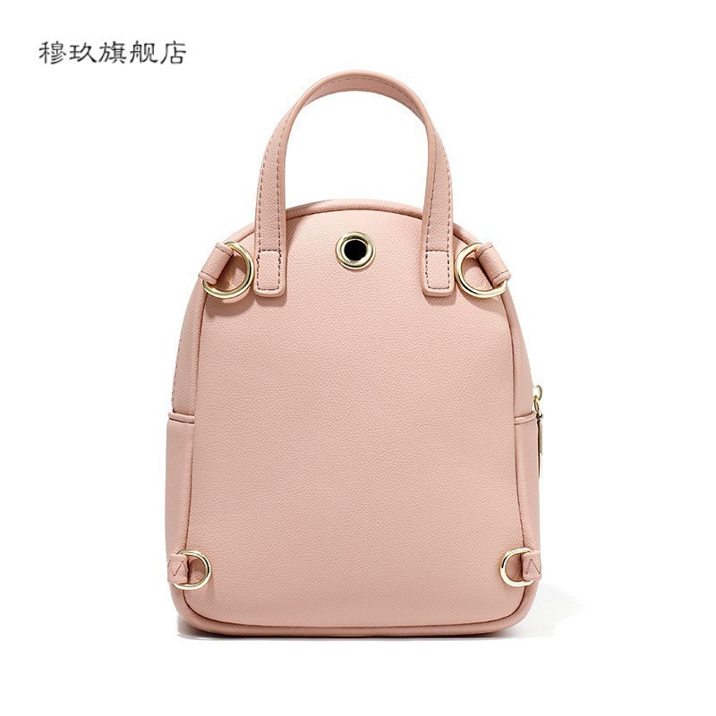 Korean style luxury girls mini backpack,handbags women mini fancy backpack,cute pu leather pink mini female backpack