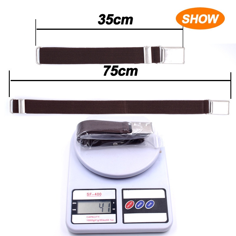 REWIN Adjustable Silver Square Buckle Elastic Belt Kids Toddler Stretch Belt for Boys and Girls