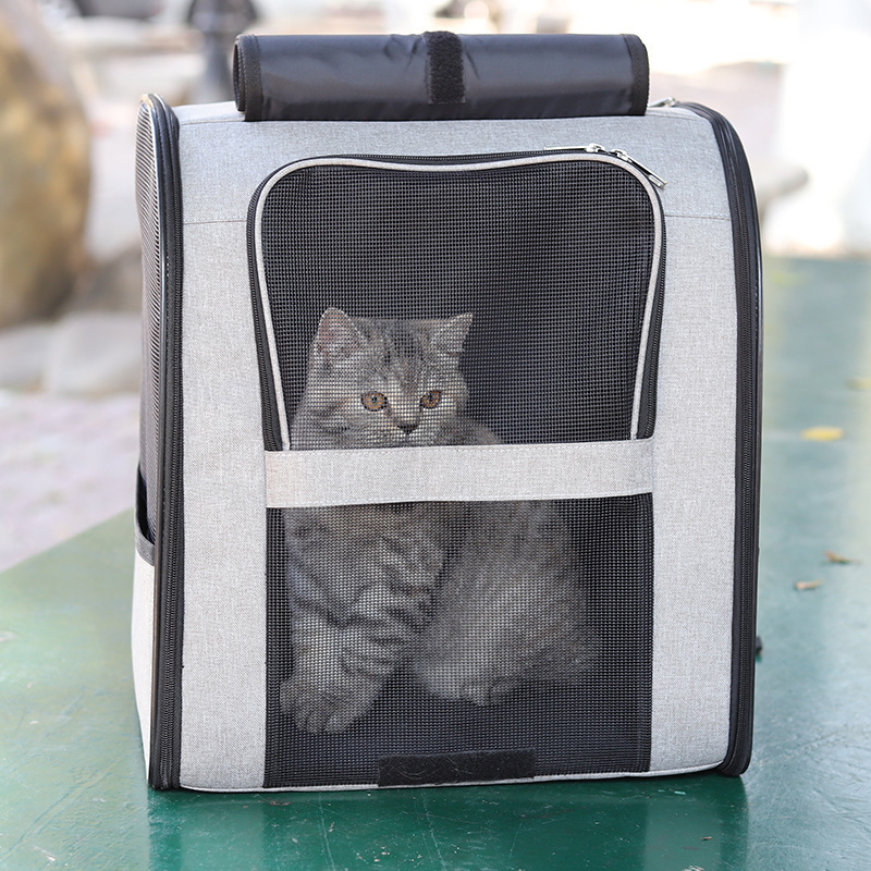 Cat Bag Manufacturers Pet Backpack out Cage Portable Shoulder Breathable Large Capacity Pet Supplies Wholesale