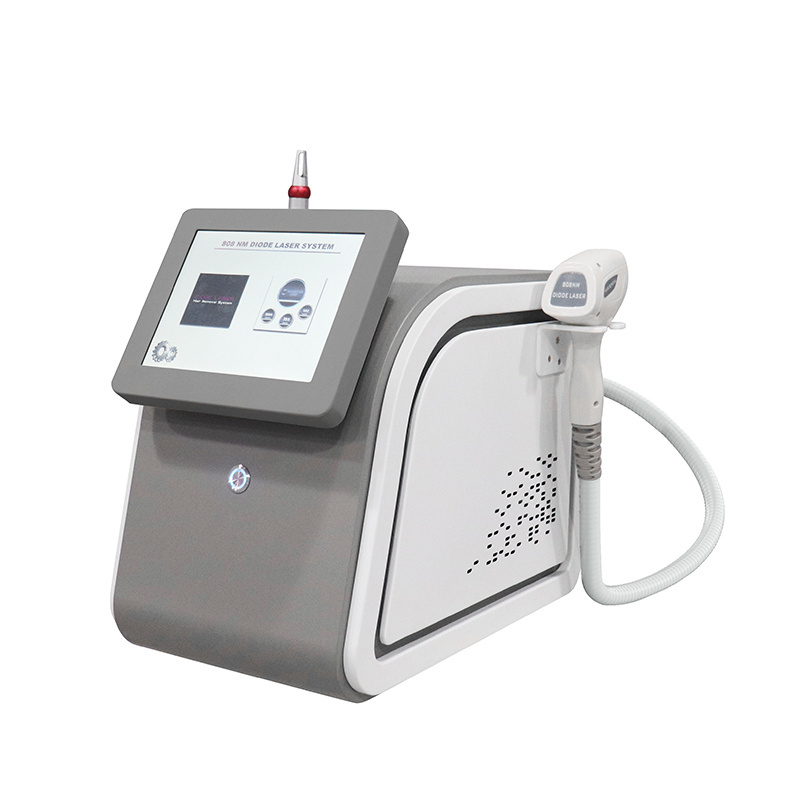 Portable 3 wavelength 808 755 1064 diode laser 808nm hair removal and Nd Yag Laser Tattoo Removal beauty machine