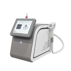 Portable 3 wavelength 808 755 1064 diode laser 808nm hair removal and Nd Yag Laser Tattoo Removal beauty machine