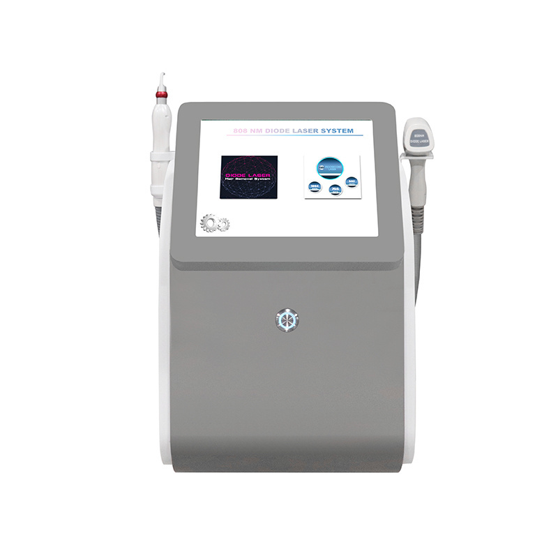 Portable 3 wavelength 808 755 1064 diode laser 808nm hair removal and Nd Yag Laser Tattoo Removal beauty machine