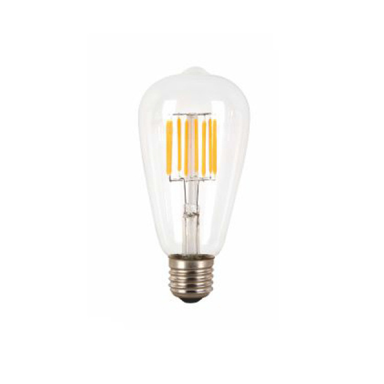 4w 6w 8w ST64 Vintage Led Filament Light Bulb