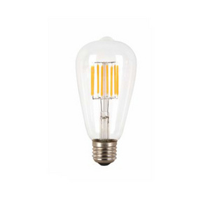 4w 6w 8w ST64 Vintage Led Filament Light Bulb