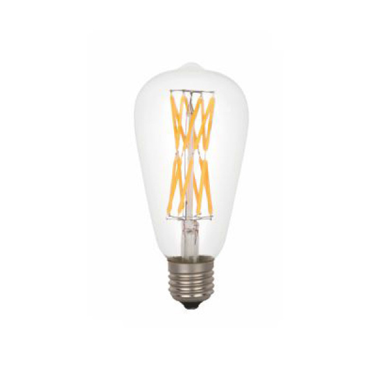 4w 6w 8w ST64 Vintage Led Filament Light Bulb