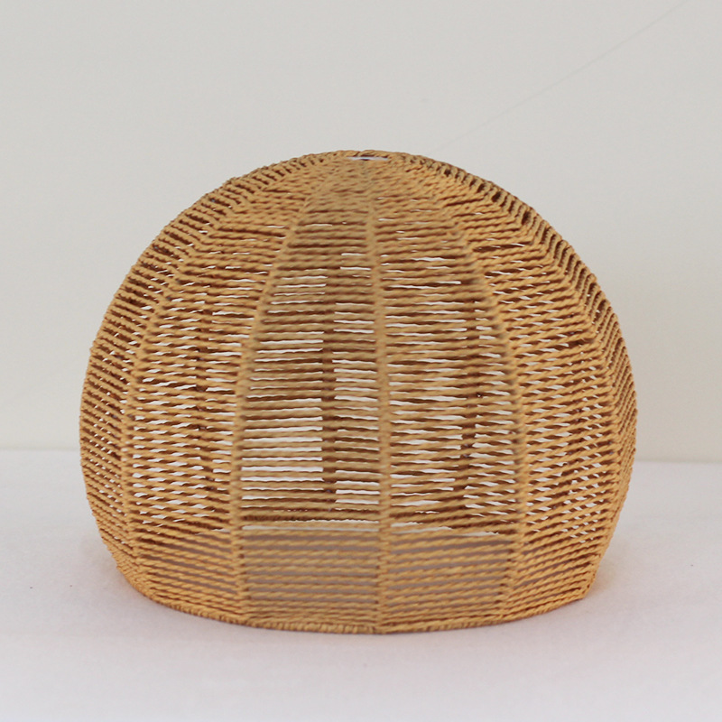 High Quality Seagrass Eco-friendly Hanging Lampshade Wicker Ceiling Light Woven Natural Lampshade For Decoration