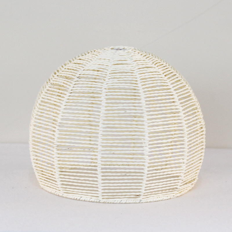 High Quality Seagrass Eco-friendly Hanging Lampshade Wicker Ceiling Light Woven Natural Lampshade For Decoration