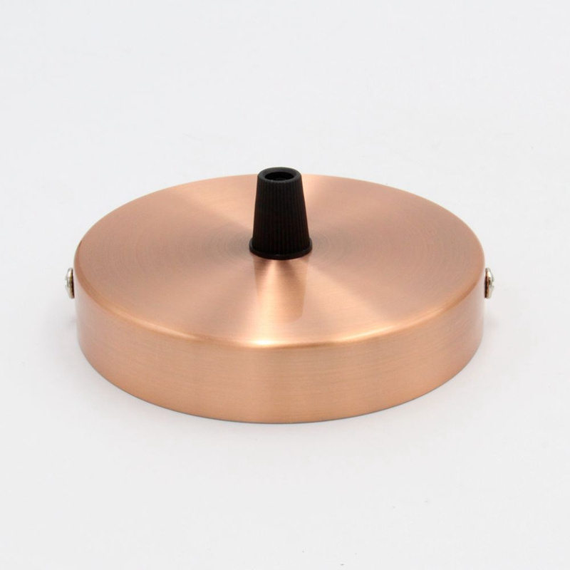 100x20mm 120x25mm Metal Ceiling Rose Canopy Kit for Ceiling Light Fixtures