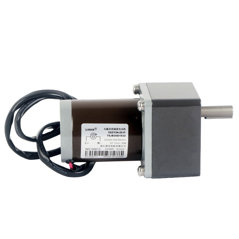 Linix High Efficient Factory Outlet Direct 3000rpm 24w Gearbox Micro 24v Dc Gear Motor