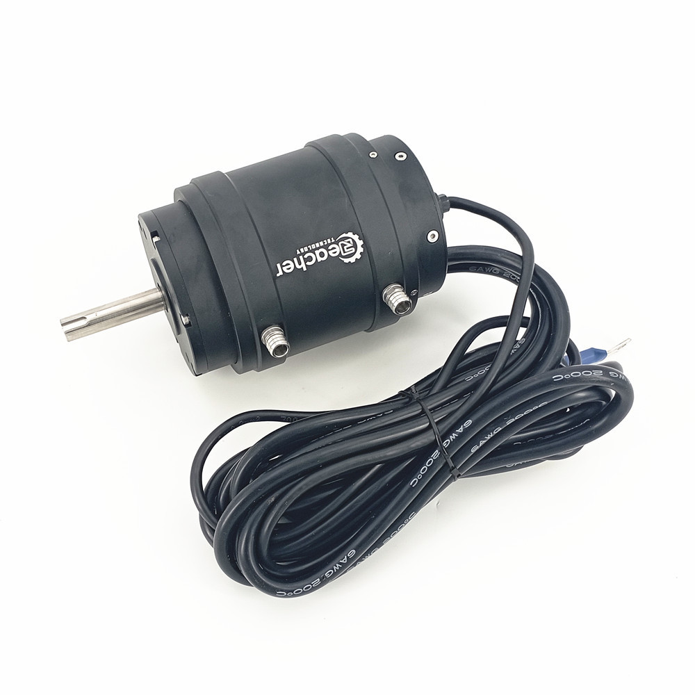 D85L135 Sensored Watercooled Inrunner 17.5nm Machine 48v 10kw Bldc Motor