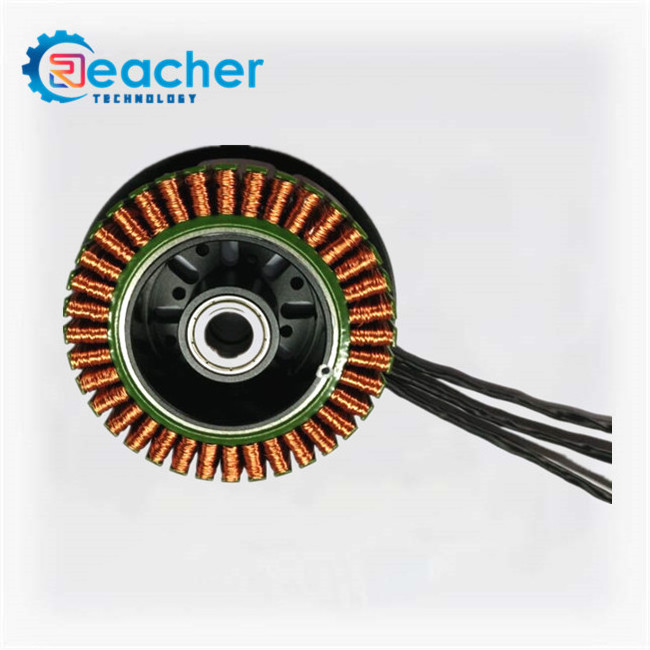 48v 2000w Sensorless Agricultural Mini Helicopter Motor 8318 100kv 2000watt Brushless Dc Motor