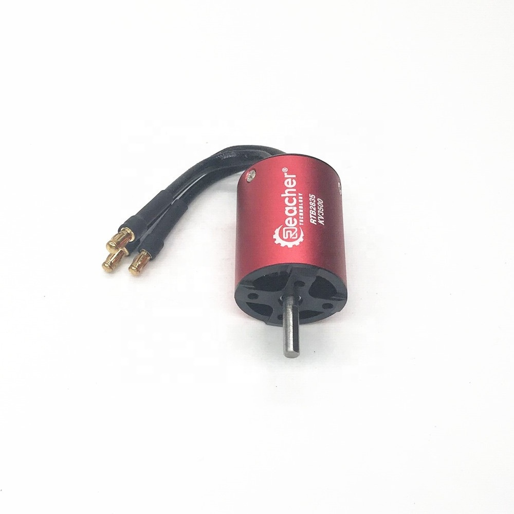 Reacher Tech 2835 3500kv 12v 18v 500w Brushless Dc Motor For Rc Car Boat Plane