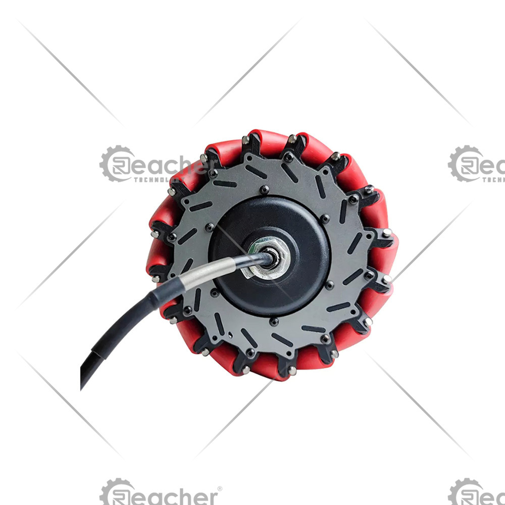 wheel hub motor with encoder and mecanum wheel 100kg set of 4 motor