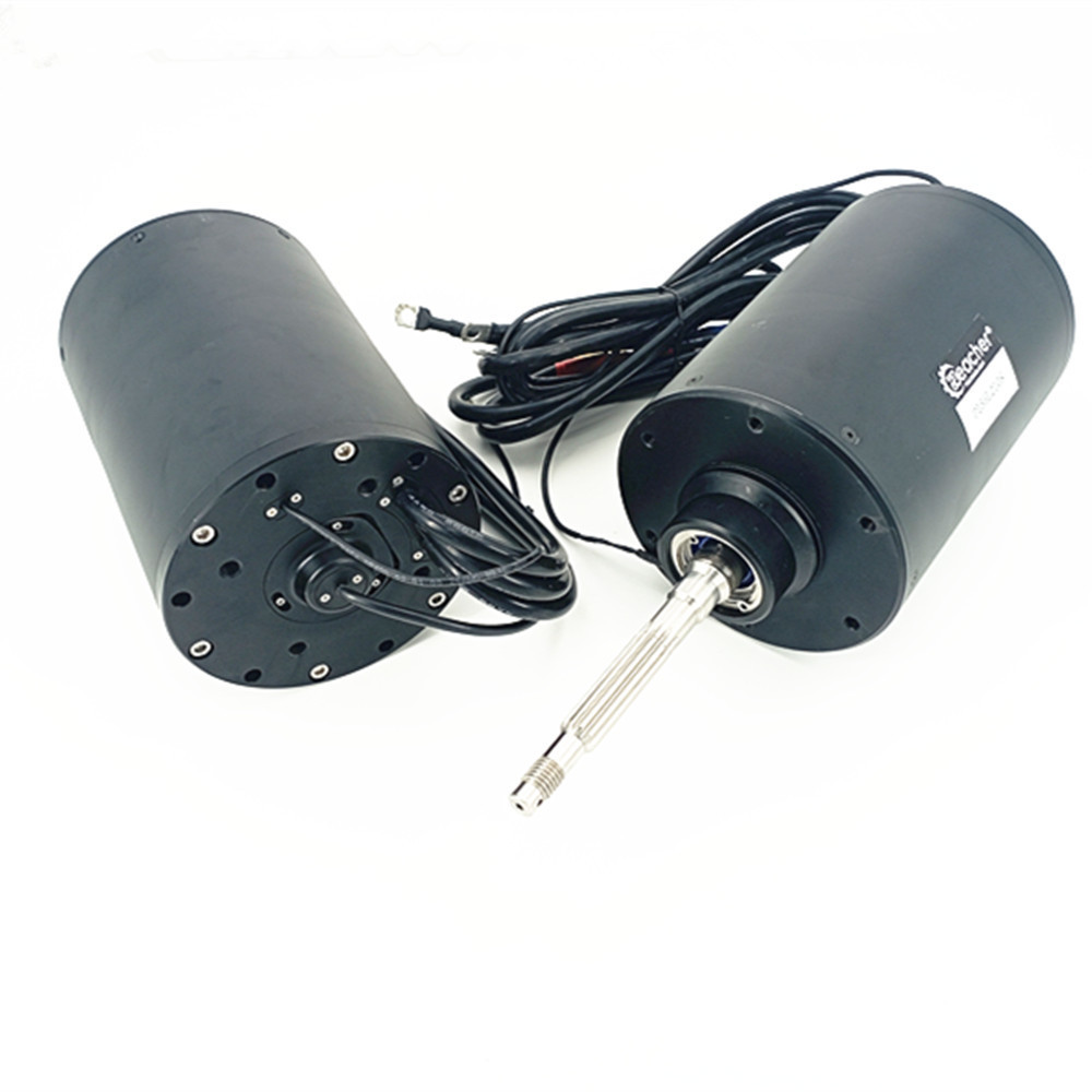 Reacher Tech D155L210 IP68 35kw Electric Waterproof Dc Brushless Motor For Surfboard E-foil Marine