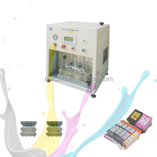 WQ-IC606 ink refilling machine to fill ink into empty inkjet cartridge and ink bottles