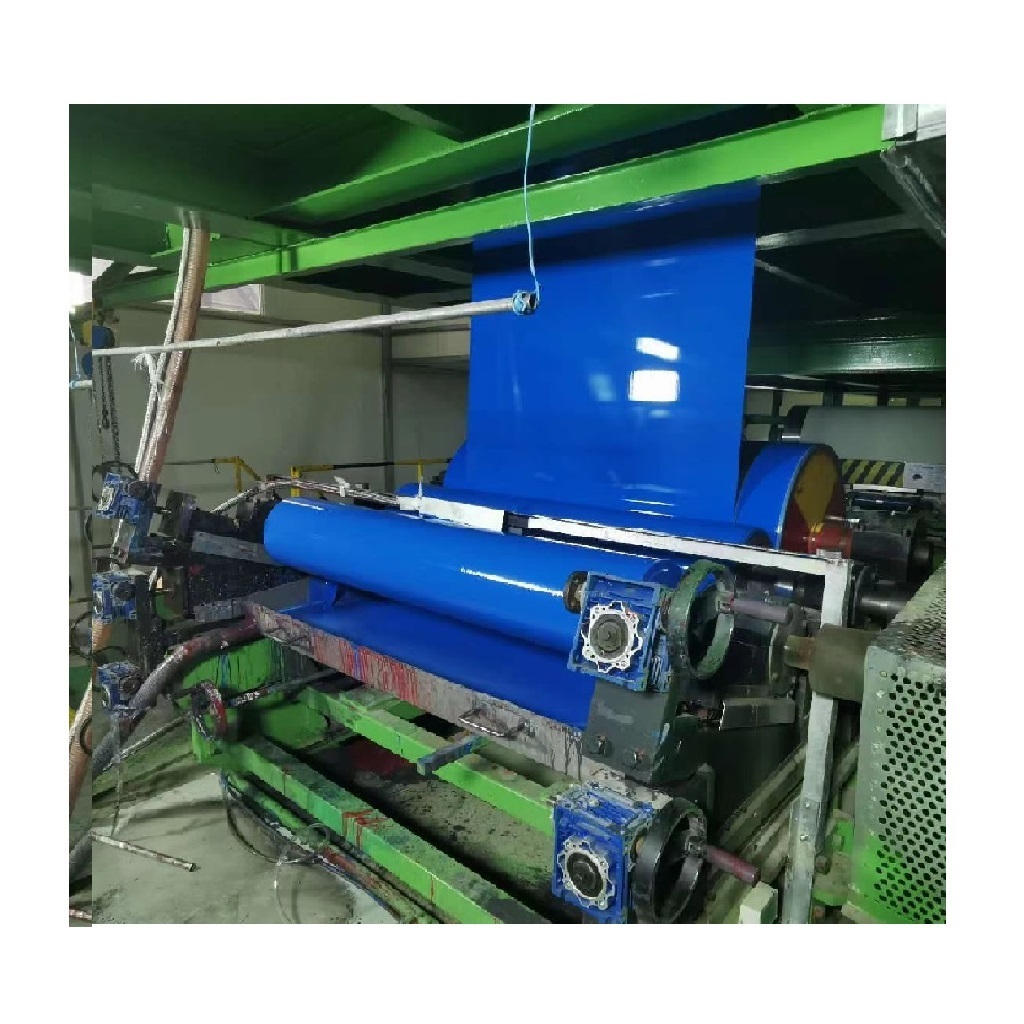 Color coating steel sheet production line with roller coating machine for roof