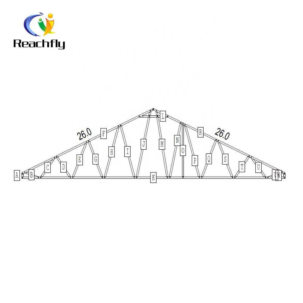 Galvanized Light Steel Roof Truss