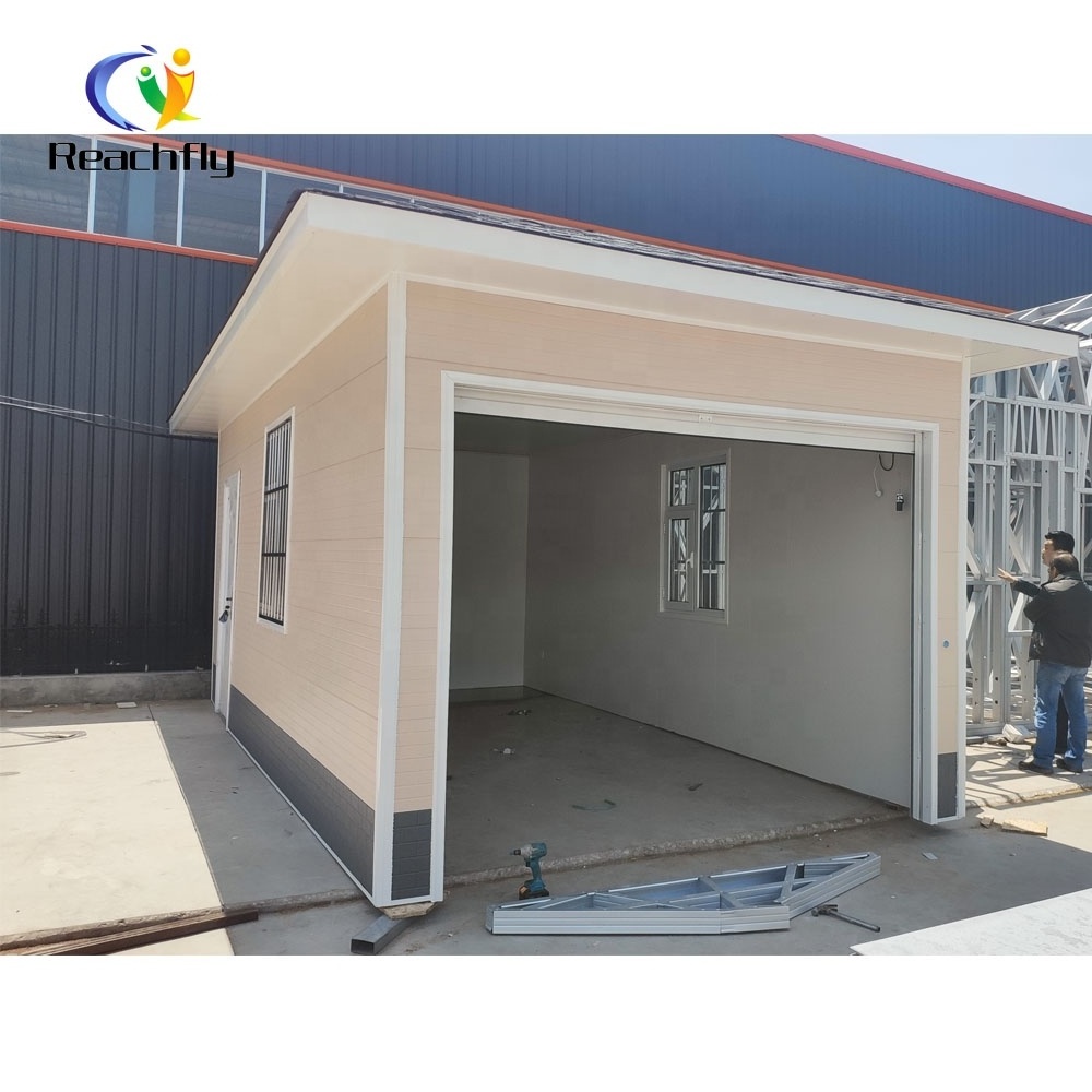 Light steel structure portable prefabricated storage garage