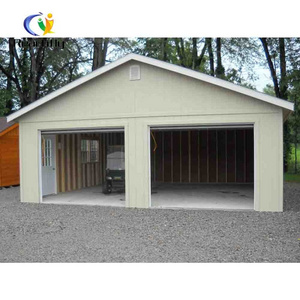 Light steel structure portable prefabricated storage garage