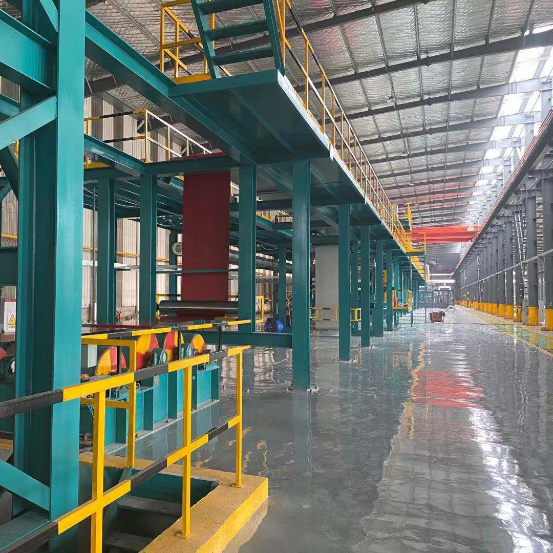 Prepainted machine coil color coating production line for steel and aluminum