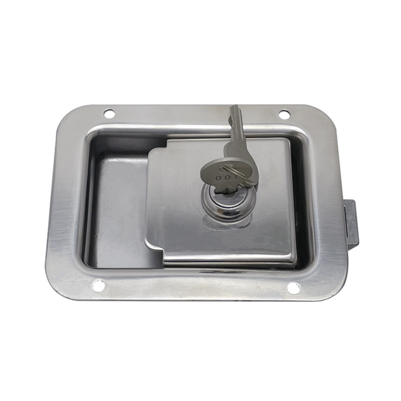 Stainless Steel Recessed Handle Paddle Latch Lock