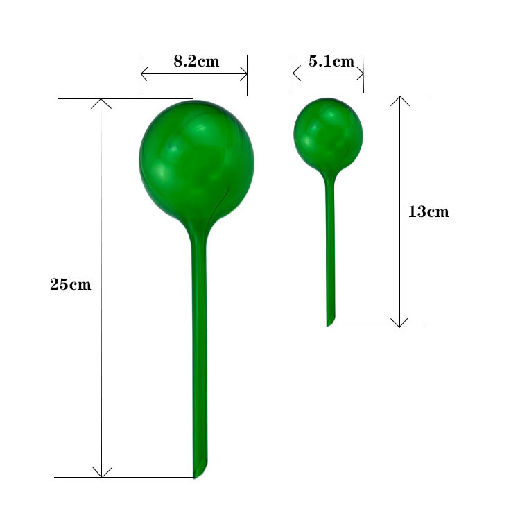 Irrigation System Plastic Plant Watering Ball Transparent Water Globe,other Watering & Irrigation Plastic 25cm and 13cm