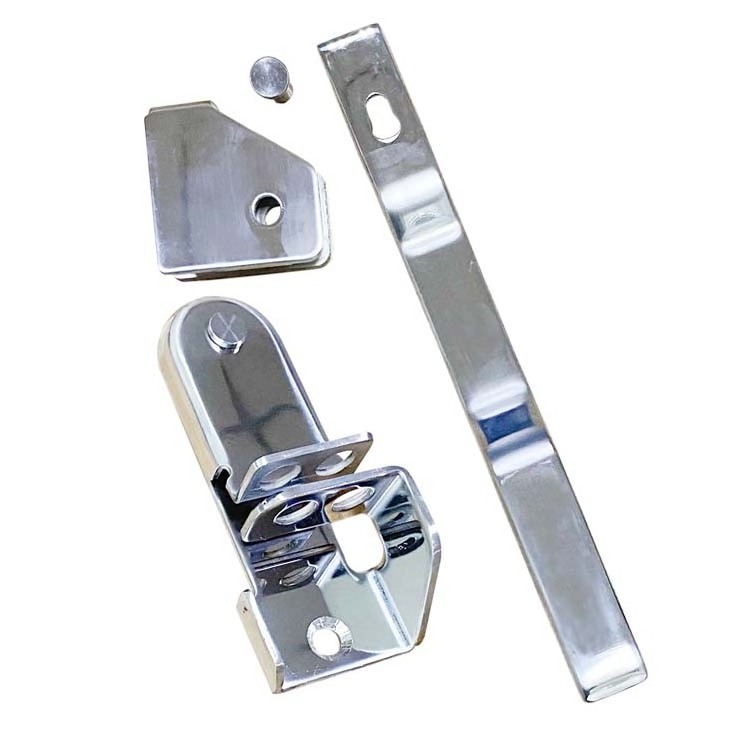 304 Stainless Steel Truck Rear Door Locking Gear 27mm Toolbox Bar Lock Shipping Container Dump Truck Door Lock