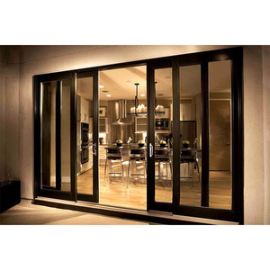 Interior Australia Aluminium Electric Balcony Kitchen Sliding Doors Cheap Automatic Sensor Glass Sliding Auto Slide Door System