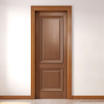 Reaching Build Interior Solid Casement Wooden MDF HDF Door For House With Good Price