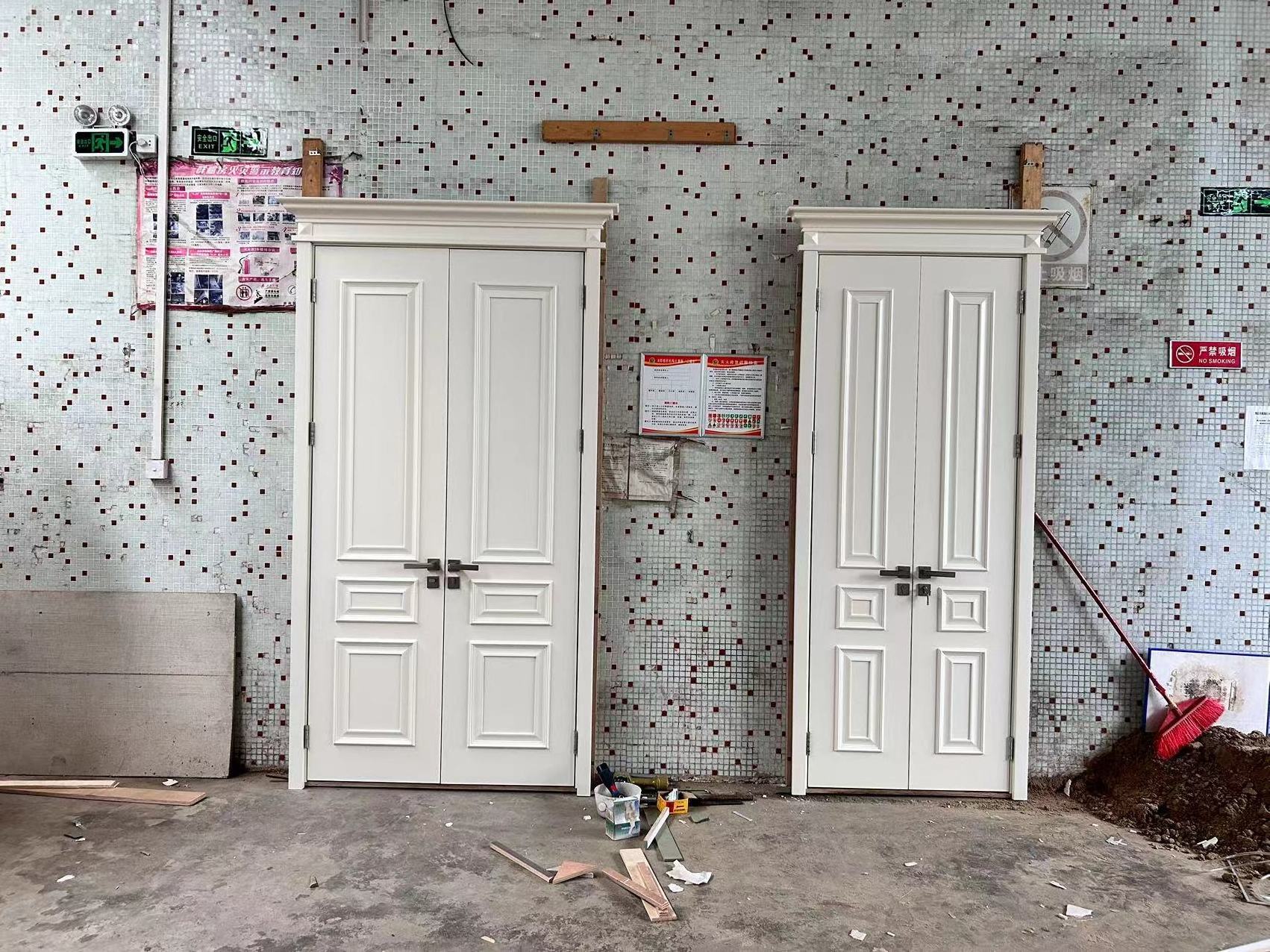 Reaching Build Interior Solid Casement Wooden MDF HDF Door For House With Good Price