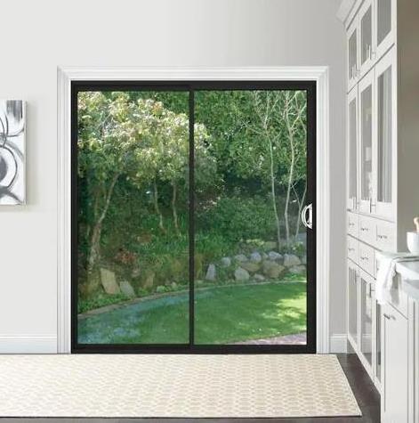 Aluminum Horizontal Lift Sliding Double insulated glass Exterior Interior Sliding Patio Doors