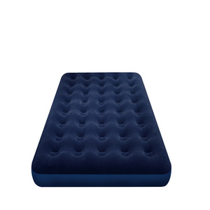 High Quality Inflatable Full Size Flocked Airbed Air Beds Mattresses With Pump