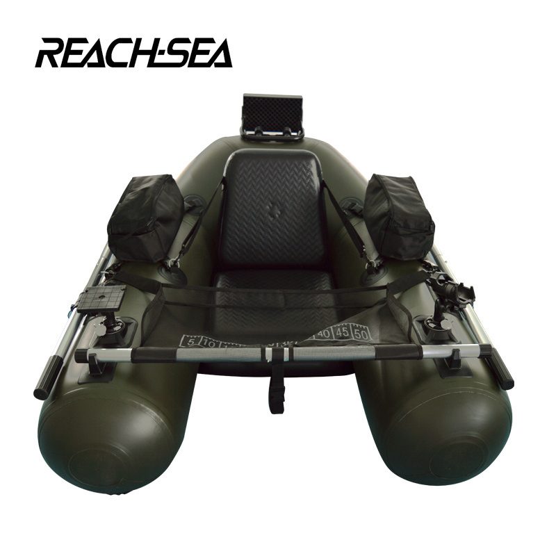 Reachsea hot selling belly boat 170 Inflatable fishing float tube for Fishing Enthusiasts