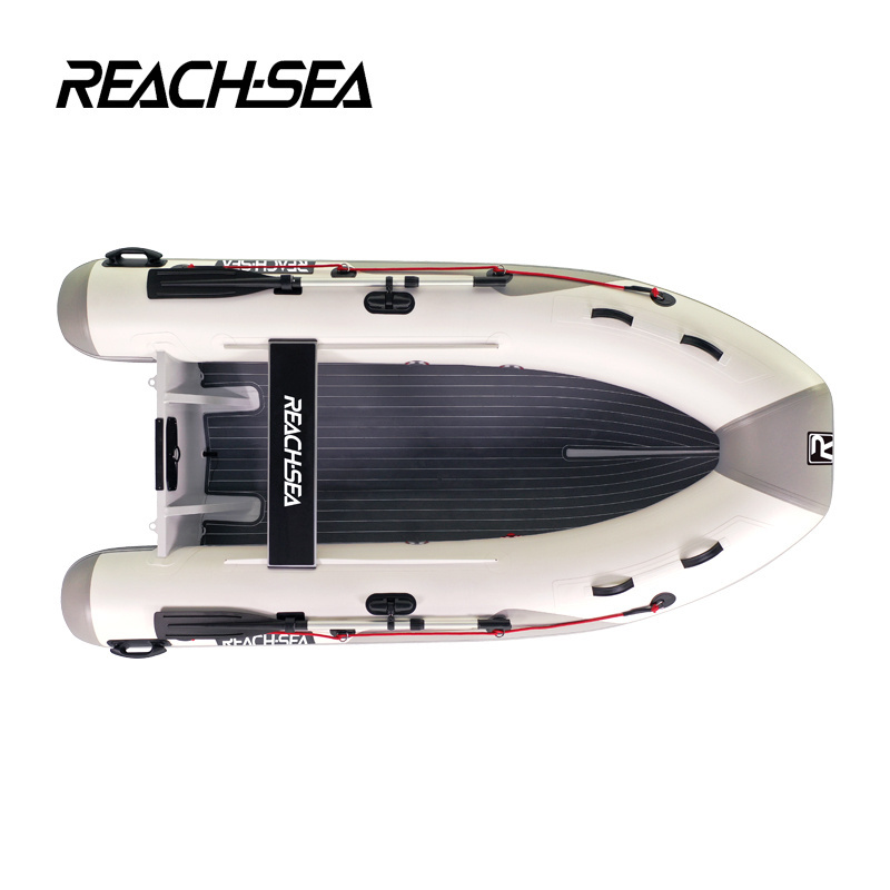 Reachsea Best Selling CE Certificate deep-v aluminum rigid hull inflatable rib boat RIB for sale