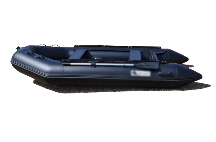 Reachsea China Cheap CE 380cm plastic folding boat PVC Inflatable Rowing Boat For Sale