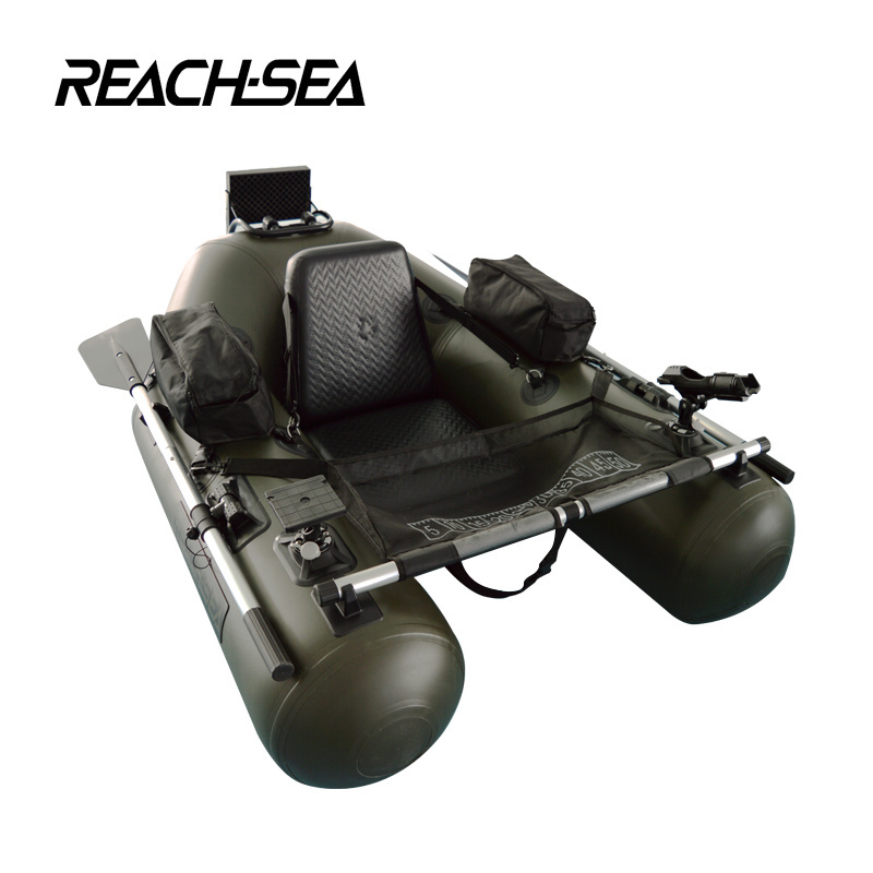 Reachsea hot selling belly boat 170 Inflatable fishing float tube for Fishing Enthusiasts