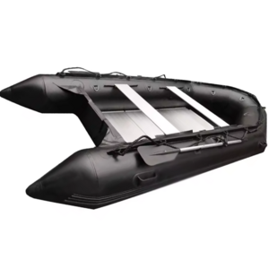 Reachsea China Cheap CE 380cm plastic folding boat PVC Inflatable Rowing Boat For Sale