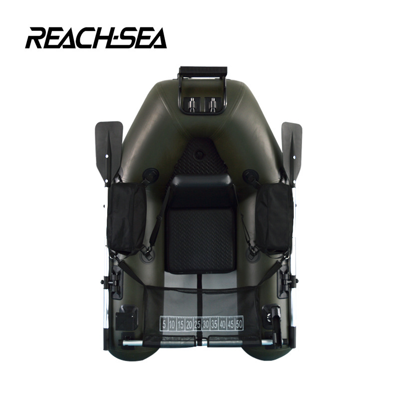 Reachsea New Factory Single Person Sea Pvc Paddle Sup fishing bait boats Inflatable Fishing Boat for sale