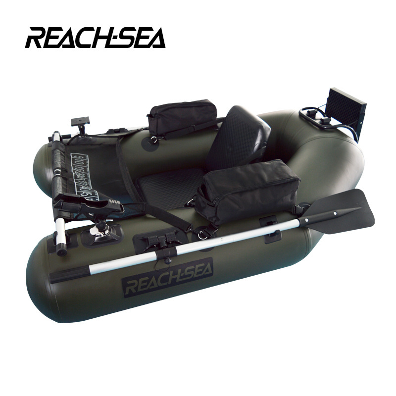 Reachsea hot selling belly boat 170 Inflatable fishing float tube for Fishing Enthusiasts