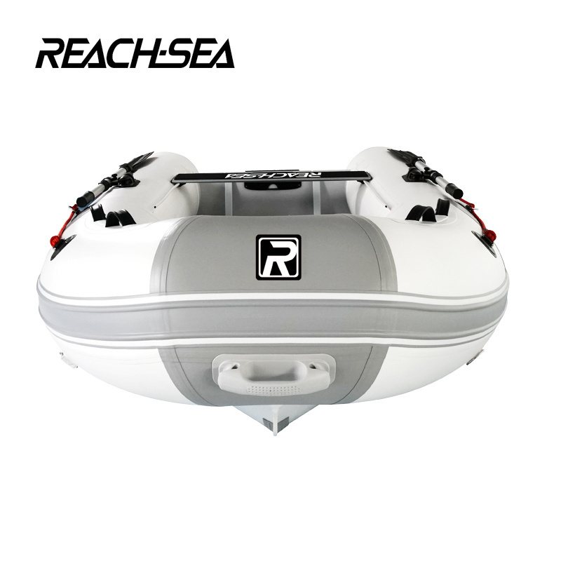 Reachsea Ultra Lightweight 10.5ft (320) Single Deck Aluminum RIB Dinghy Rigid Inflatable Boat with Anti-Slip EVA for sale