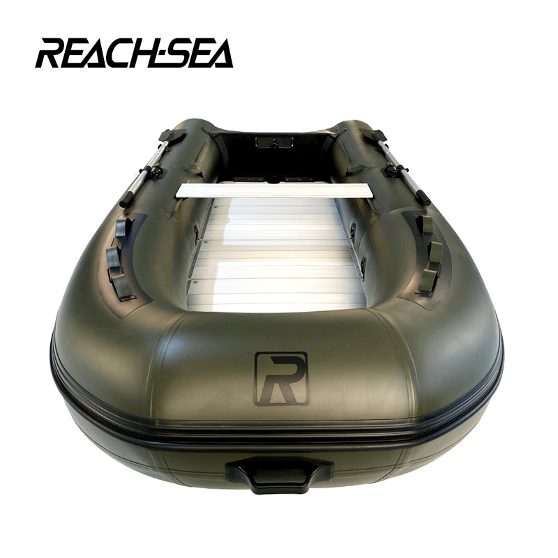 Reachsea Outdoor large Size Inflatable Fishing Boat Blow Up Rowing Boat for sale