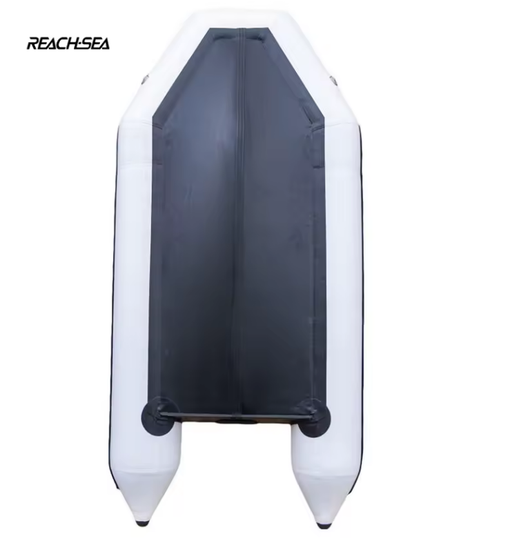 Reachsea China Pvc inflatable boat kit Inflatable Aluminum Floor Fishing Boat For Sale