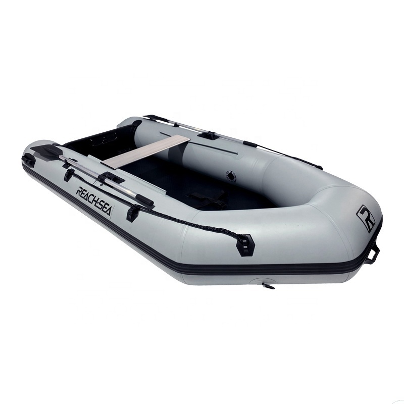 Reachsea CE certificate inflatable fishing boat China watersport crafts inflatable rowing boat for sale