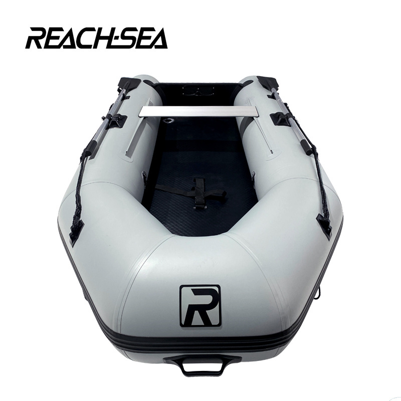 Reachsea CE certificate inflatable fishing boat China watersport crafts inflatable rowing boat for sale