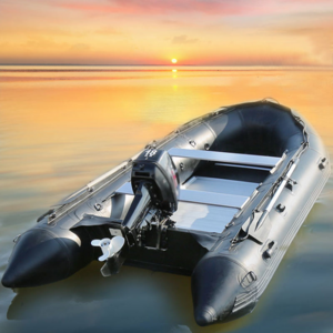 Reachsea wholesale portable rescue boat  4-8 people inflatable boat  black big size customized irescue inflatable boat for sale