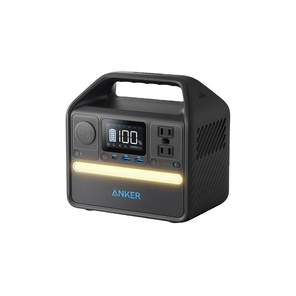 Anker 521 PowerHouse 256Wh 200W Portable Power bank Station premium LiFePO4 battery With 4 AC 3 USB-A a USB-C a car outlet