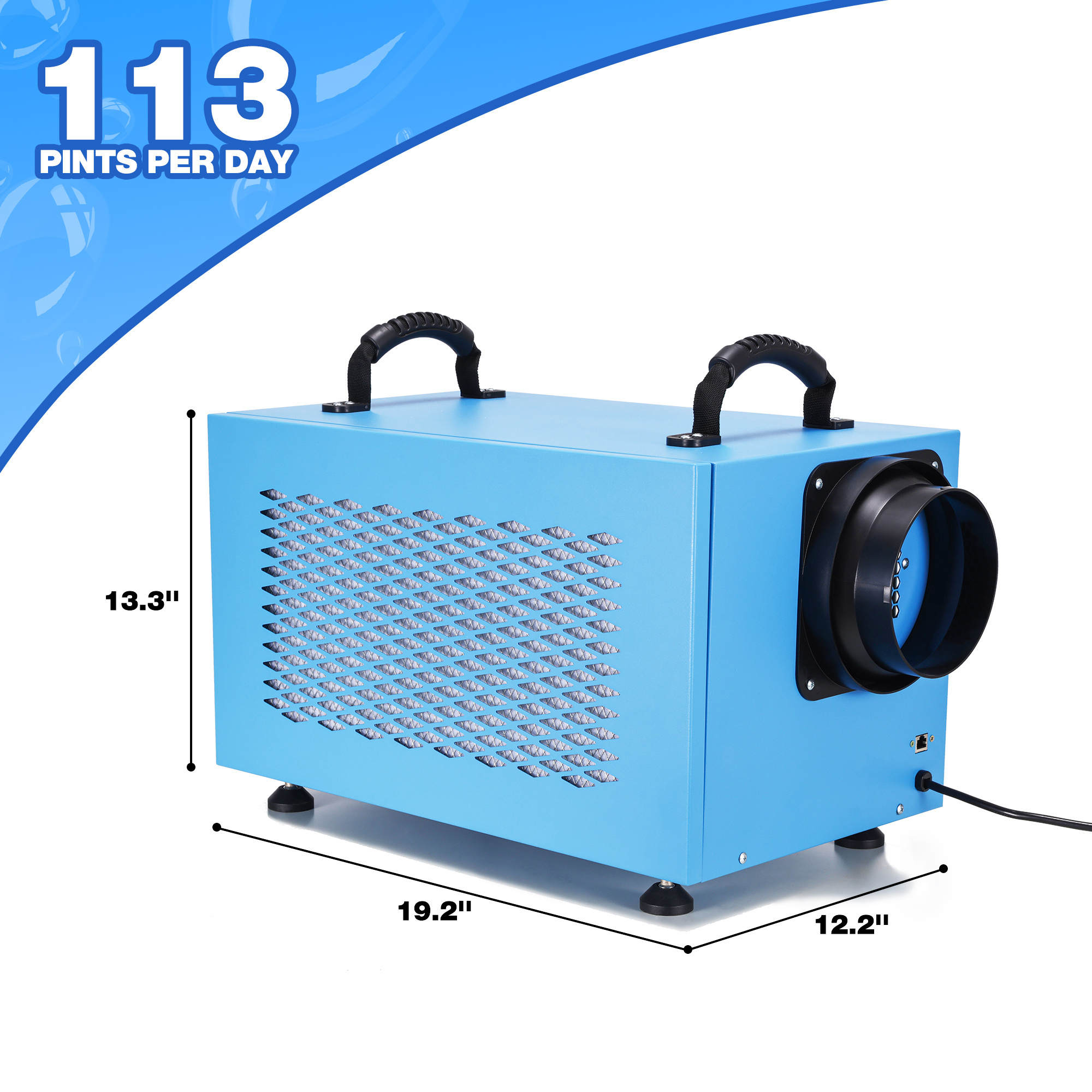 Portable dehumidifier industrial dehumidifying machine crawlspace dehumidifier commercial